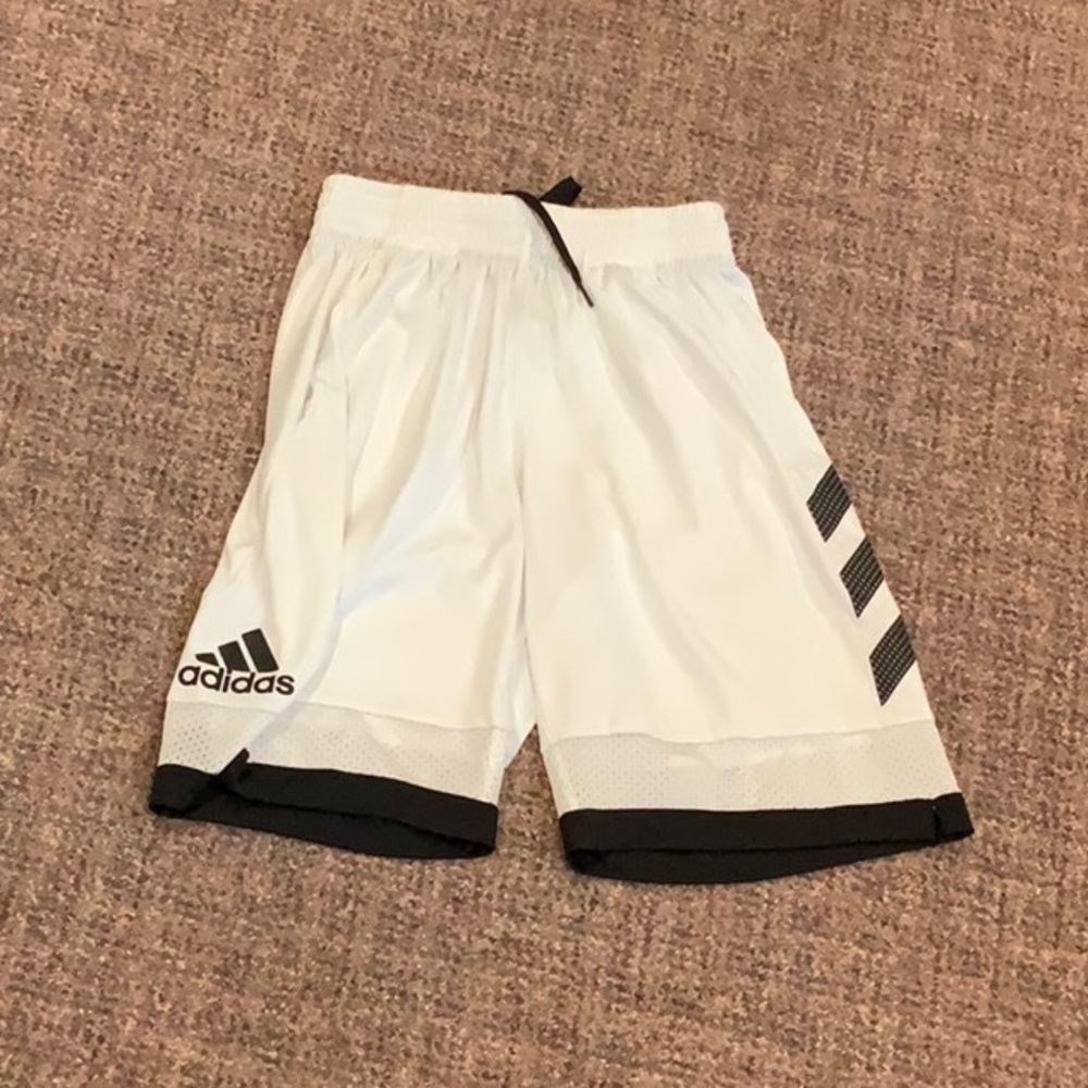 White Adidas Shorts